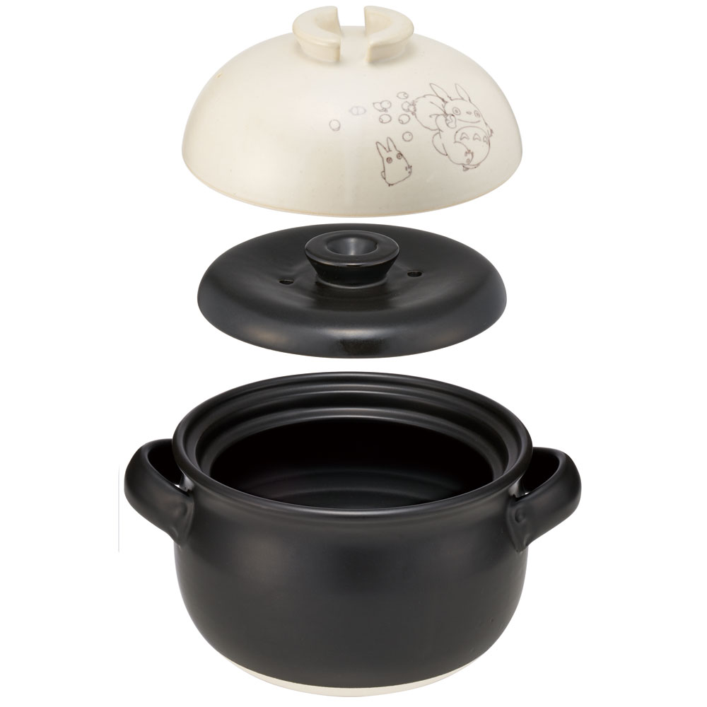 スタジオジブリ 萬古焼 ご飯 鍋 3合 ばんこやき 万古焼 陶器 焼き物