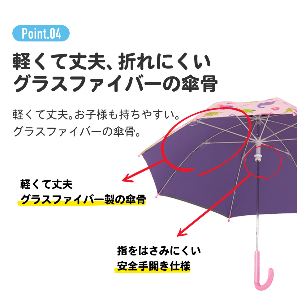 子供 傘 45cm 晴雨兼用 男の子 女の子 手開き 5歳 6歳 7歳 8歳 小学校 小学生 通学 おしゃれ かわいい 子ども キッズ キャラクター 子供用 | スケーター | 08