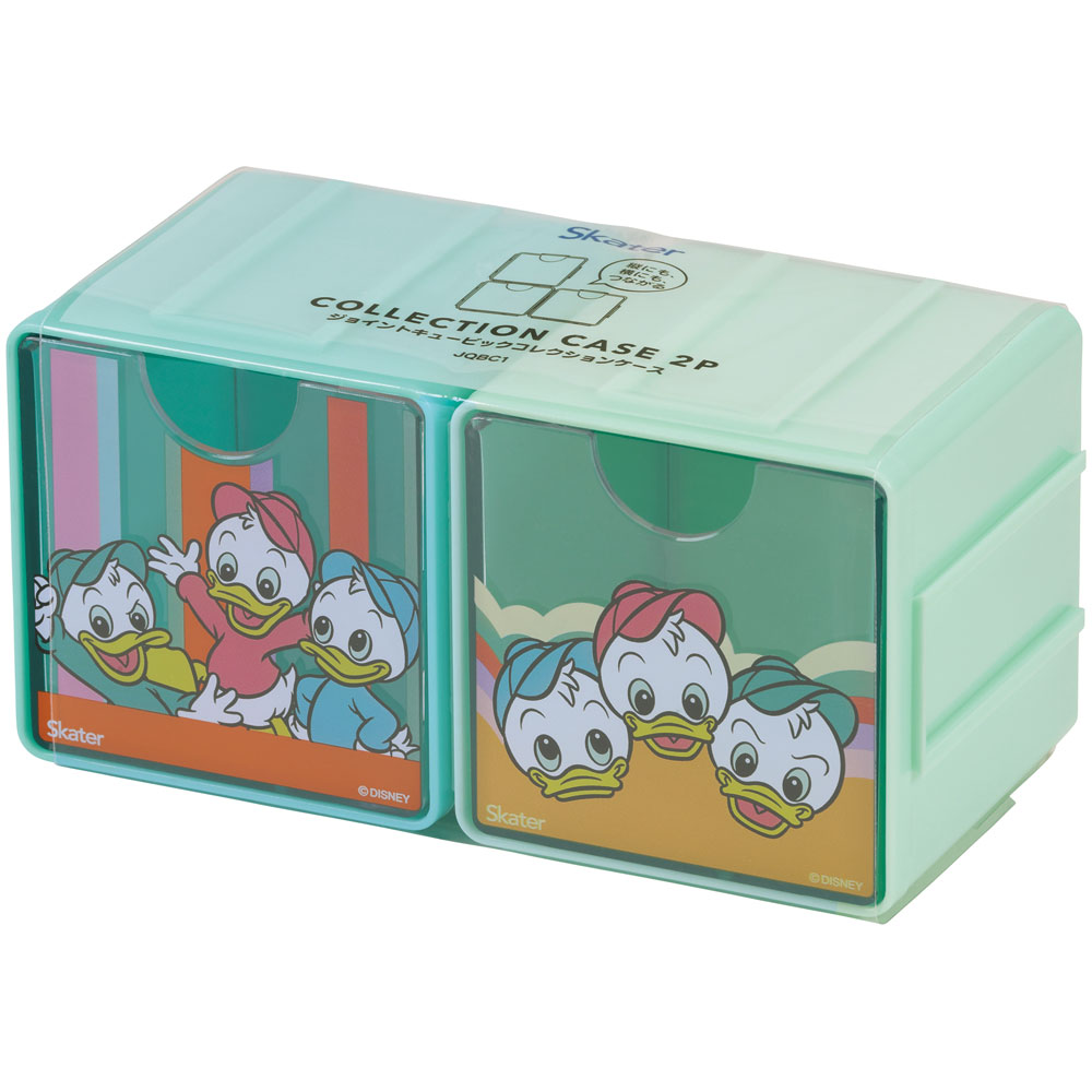 Disney（ディズニー） つながる 小物入れ 2個入り 小物 収納 ケース