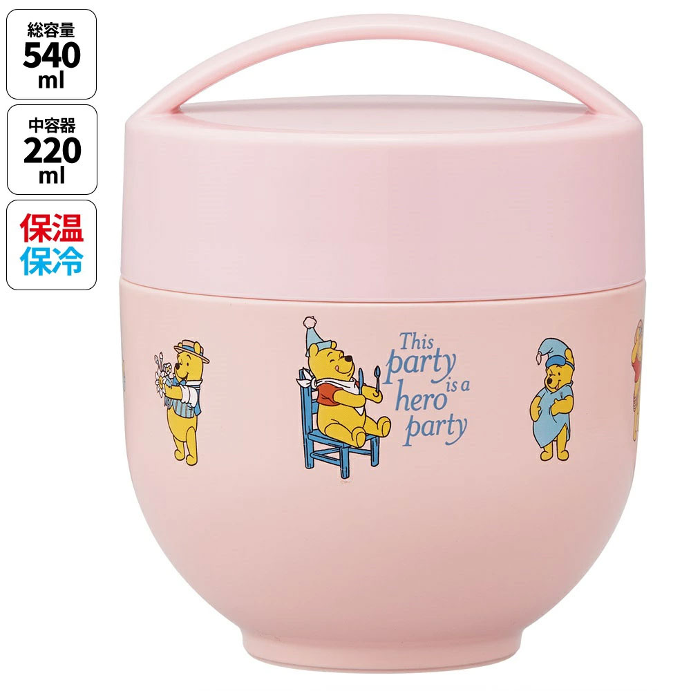 Disney（ディズニー） カフェ 丼 ランチボックス 540ml 保温 保冷 お
