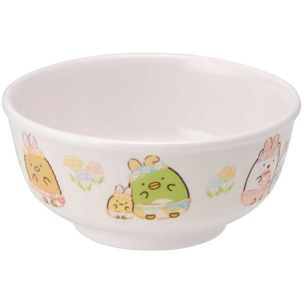 メラミン 茶わん 子供 食器 お椀 ボウル カップ 軽量 丈夫 メラミン食器 子ども食器 M320 スケーター すみっコぐらし すみっこ ぐらし 女の子 女子 | すみっコぐらし