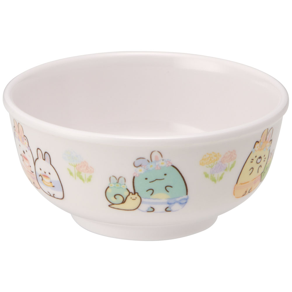 メラミン 茶わん 子供 食器 お椀 ボウル カップ 軽量 丈夫 メラミン食器 子ども食器 M320 スケーター すみっコぐらし すみっこ ぐらし 女の子 女子 | すみっコぐらし | 01