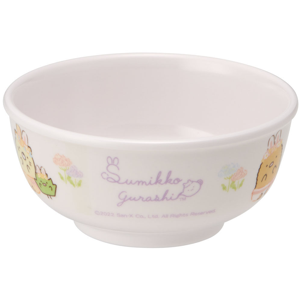 メラミン 茶わん 子供 食器 お椀 ボウル カップ 軽量 丈夫 メラミン食器 子ども食器 M320 スケーター すみっコぐらし すみっこ ぐらし 女の子 女子 | すみっコぐらし | 02