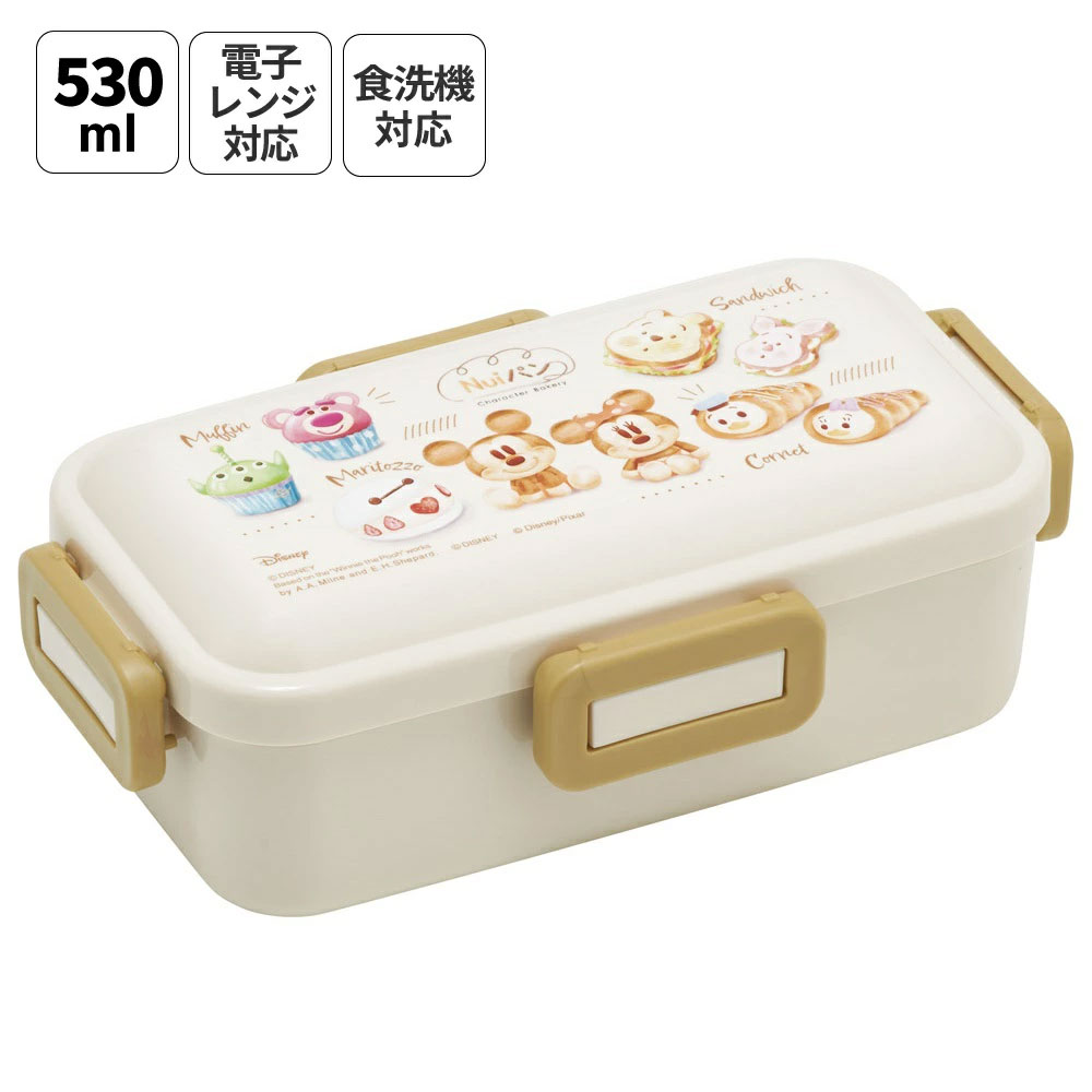 スケーター 弁当箱 530ml 大人 一段 仕切り 食洗機 レンジ 対応 日本製