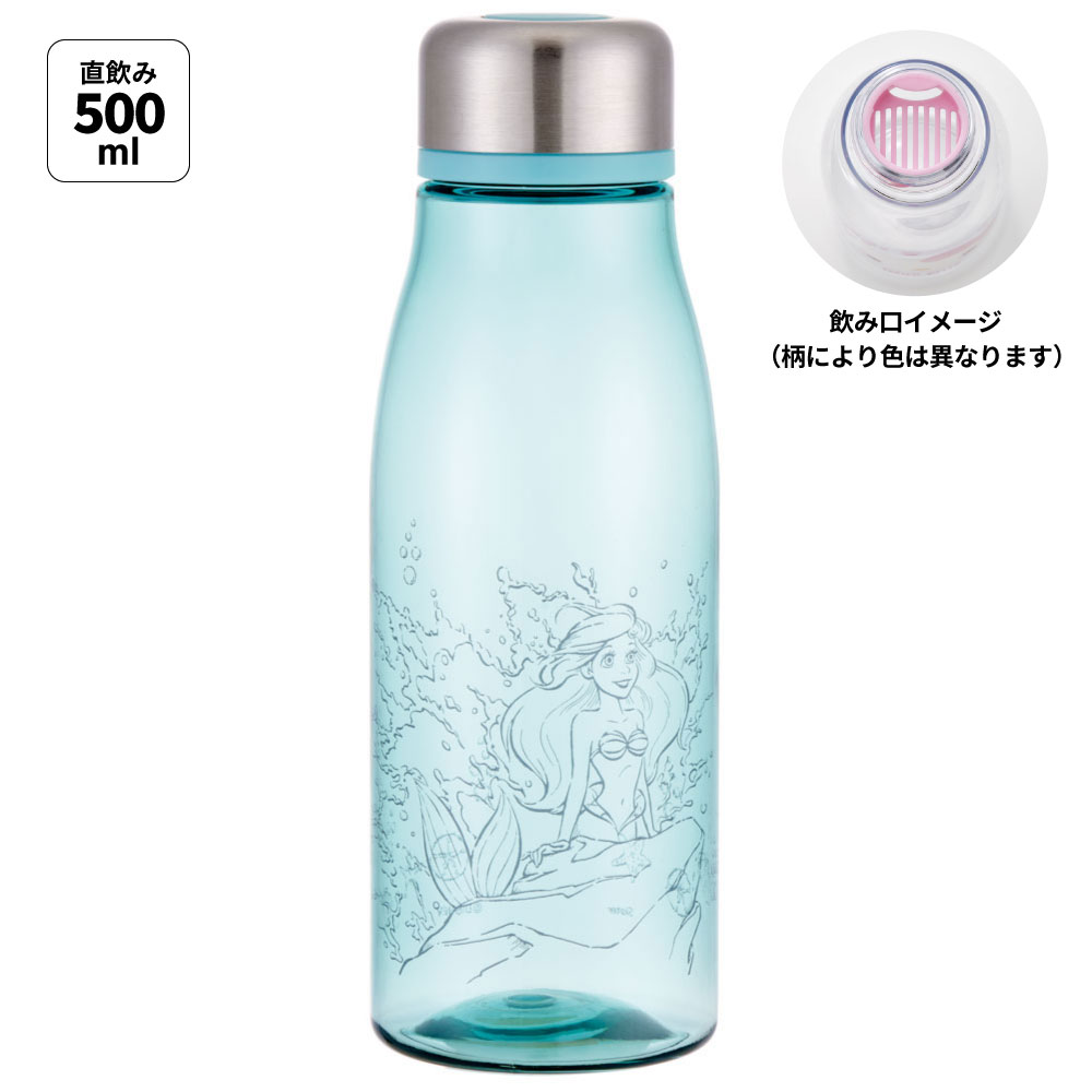 Disney（ディズニー） 水筒 ミニ サイズ プラスチック 500ml 大人 直
