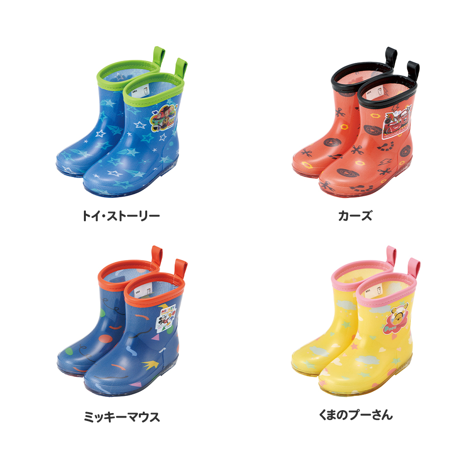 長靴 サンダル まとめ売り、ミッキー水筒 レインブーツ 16cm ミッキーマウス／RIBT16_4973307646119