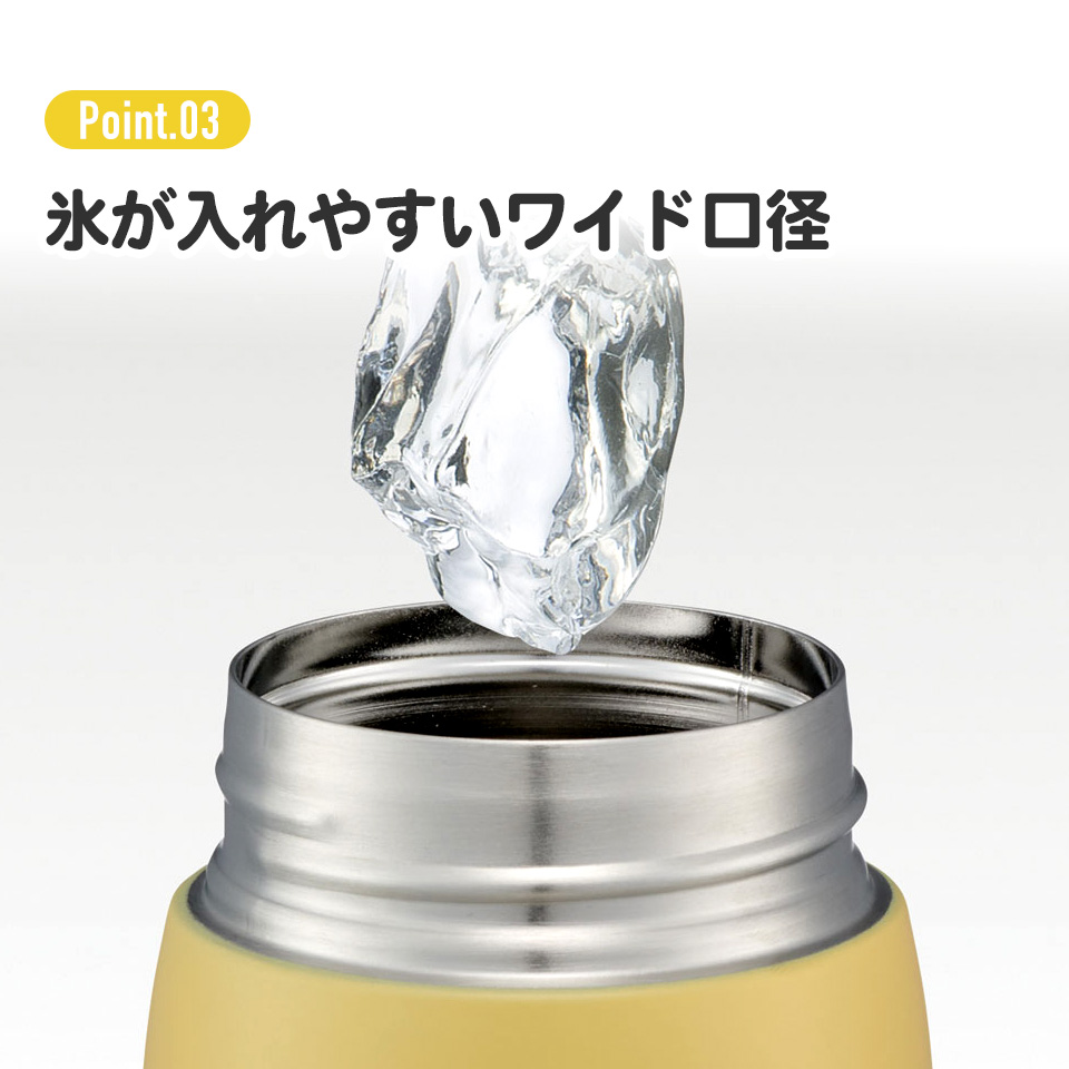 ワンタッチ ストロー ステンレス 水筒 480ml 保冷 大人 子供 ディズニー ミッキー プーさん キティ となりのトトロ スヌーピー スケーター skater STOT5ST | MICKEY MOUSE | 05