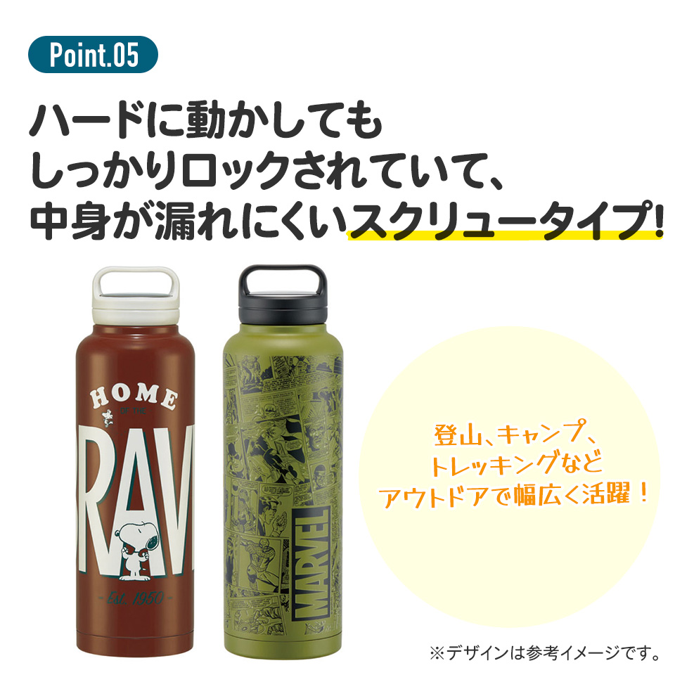 ステンレス マグボトル おすすめ 水筒 1.5l 1500ml 保温 保冷 1.5リットル 1.5 直飲み スケーター STSC15 マーベル シリーズ MARVEL 男性 メンズ 男子｜skater-koshiki｜12