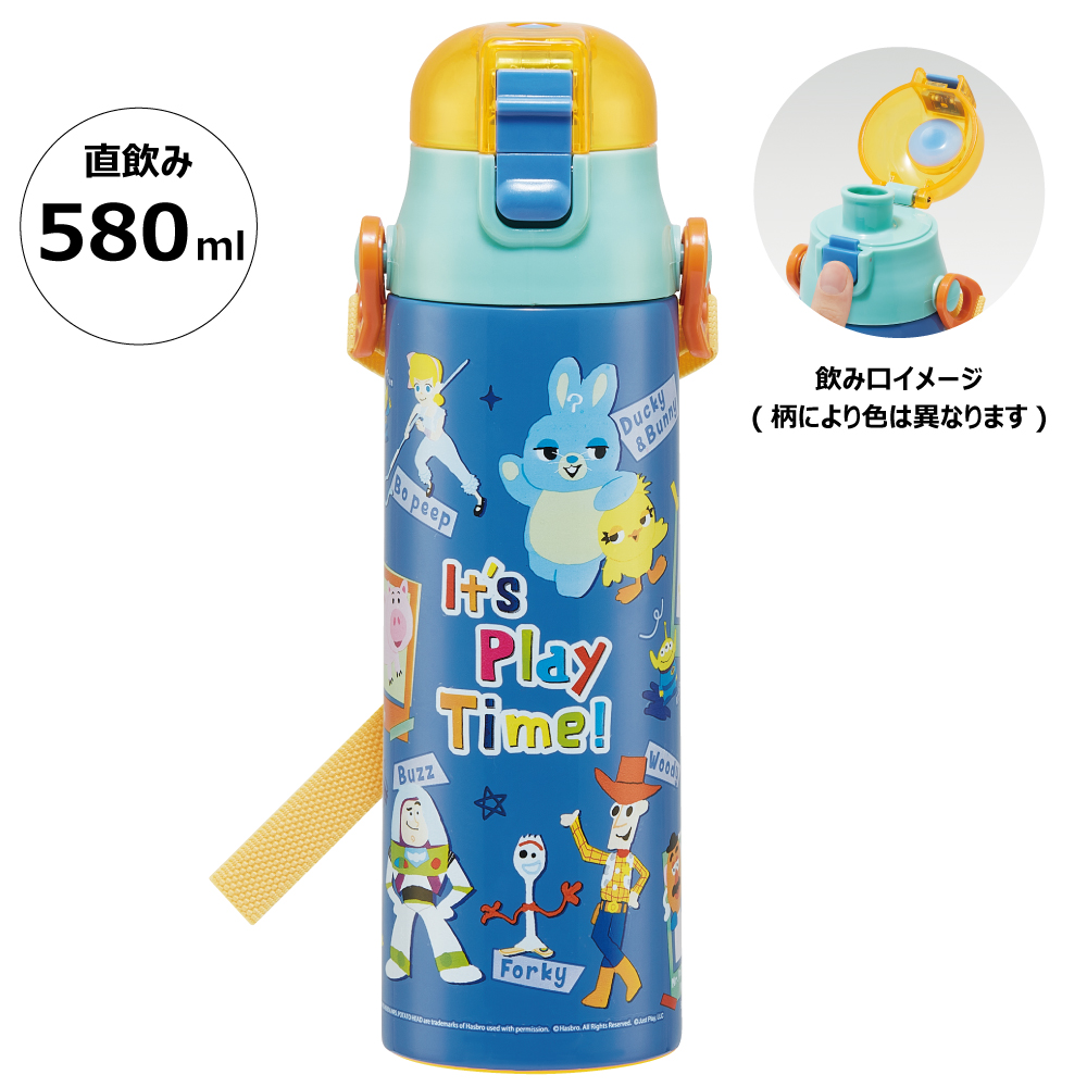 Disney（ディズニー） スケーター 水筒 キッズ 直飲み ワンタッチ