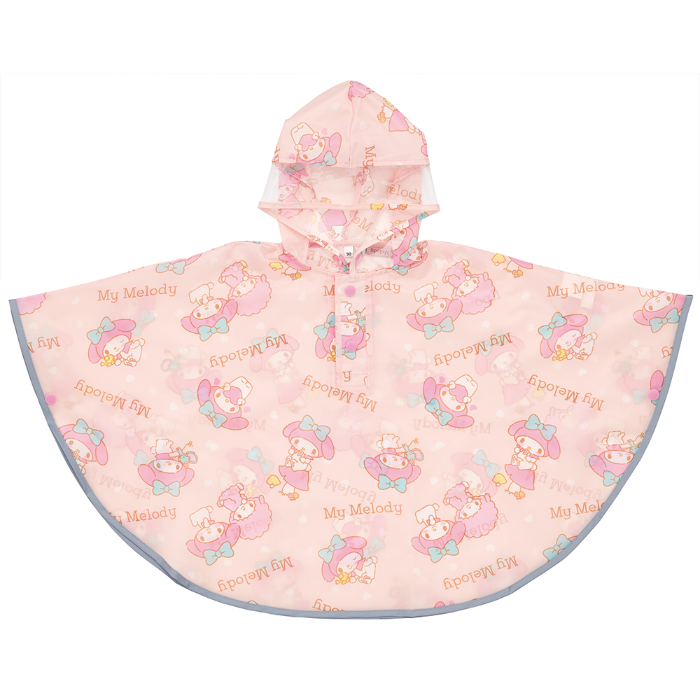 sanrio（サンリオ） レインポンチョ キッズ ポンチョ カッパ 子供