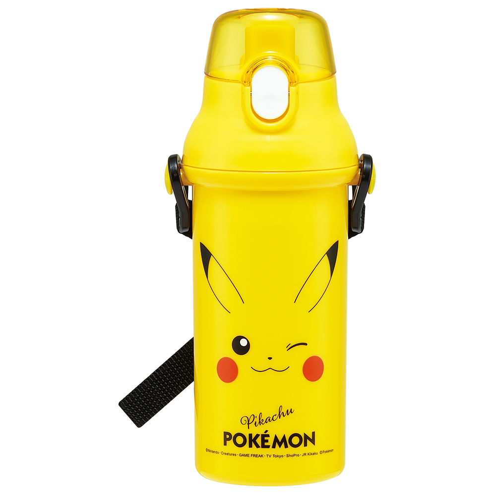 Pokemon（ポケモン） スケーター 水筒 直飲み 大容量 480ml ワンタッチ