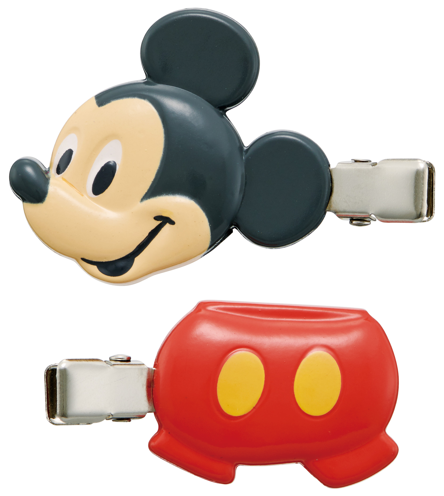 ディズニー キャラクターピン Disney（ディズニー） スケーター 前髪クリップ キャラクター 跡がつか