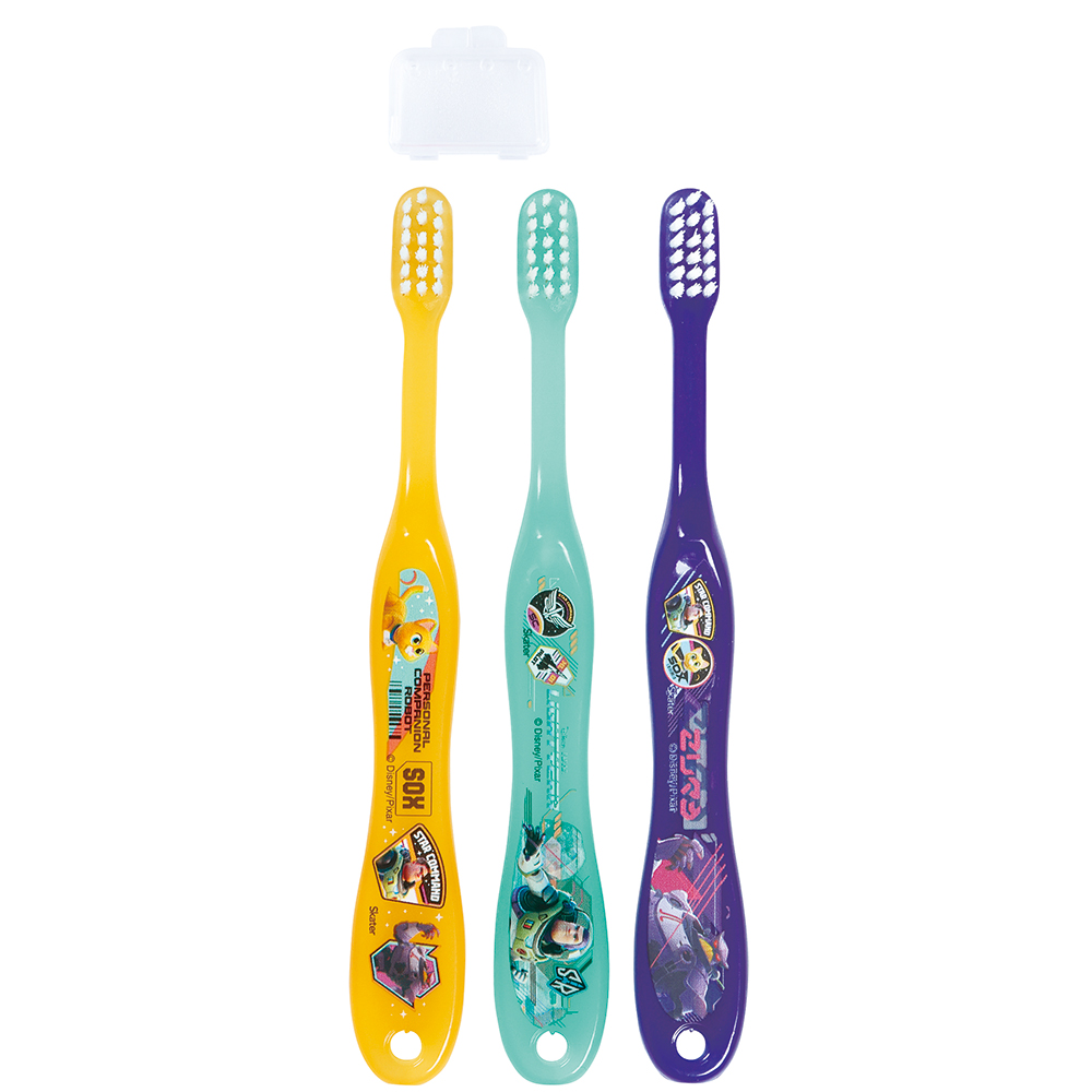 Disney（ディズニー） 園児 歯ブラシ 3本 セット 3〜5才 子供