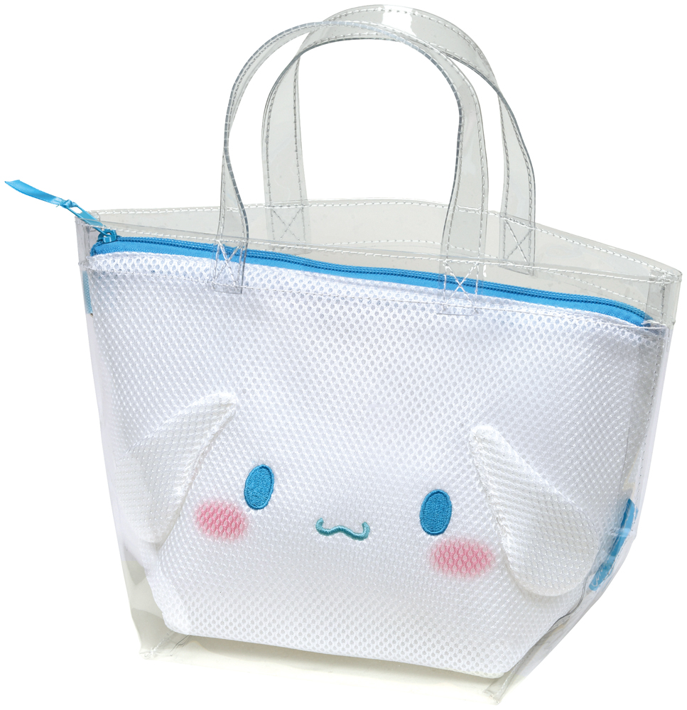 sanrio（サンリオ） クリアバッグ サウナバッグ スパバッグ 温泉バッグ