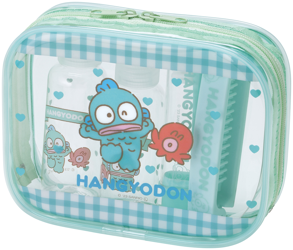 sanrio（サンリオ） トラベルセット 歯ブラシ くし ポーチ ボトル 携帯