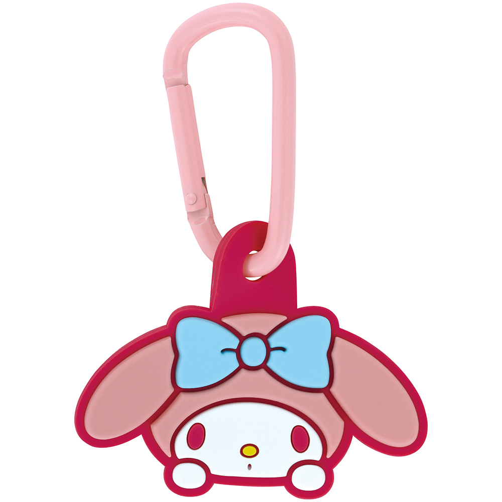 sanrio（サンリオ） スケーター ラバー マスコット 付き カラビナ