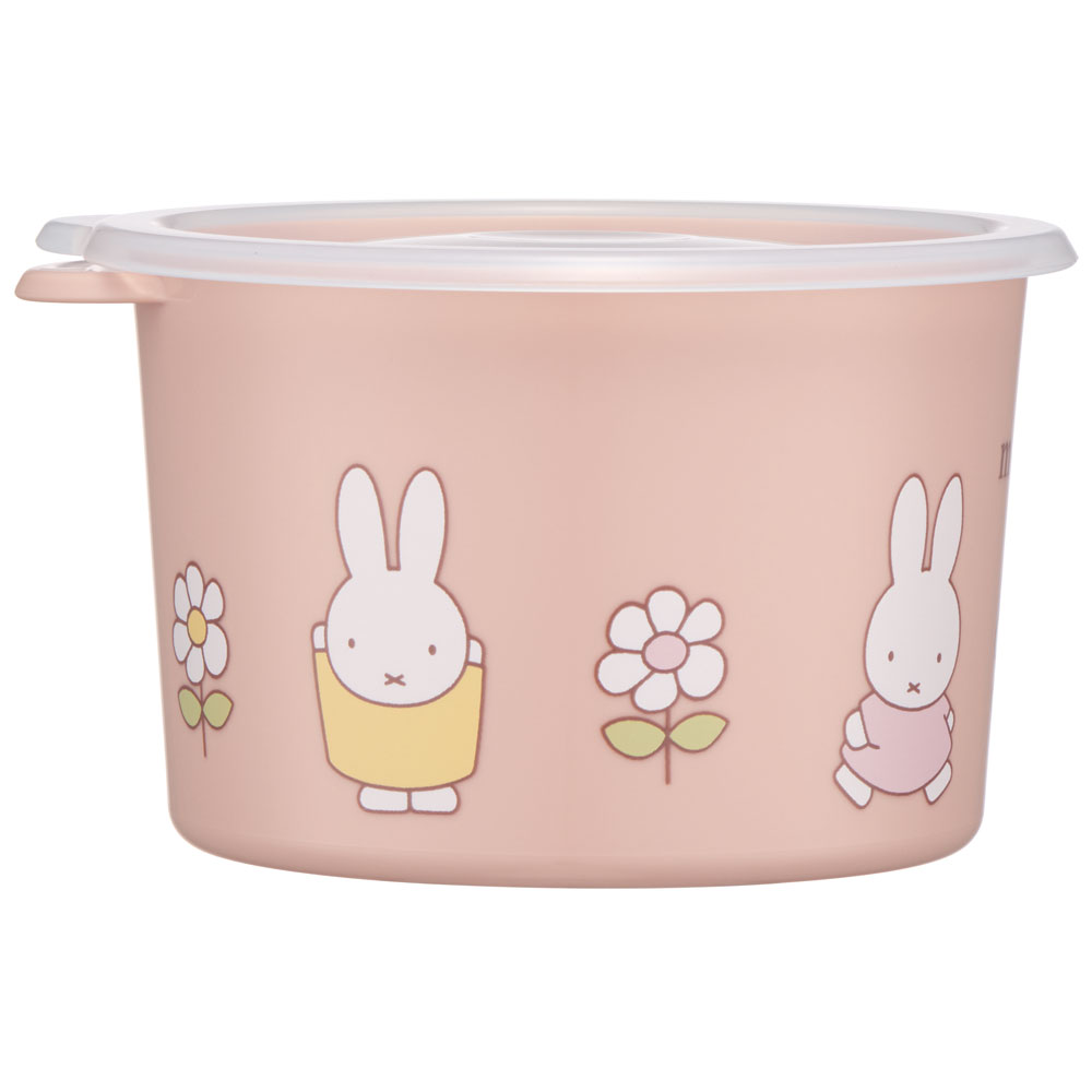 Miffy（ミッフィー） スケーター ワンタッチ 密閉 保存容器 S 600ml