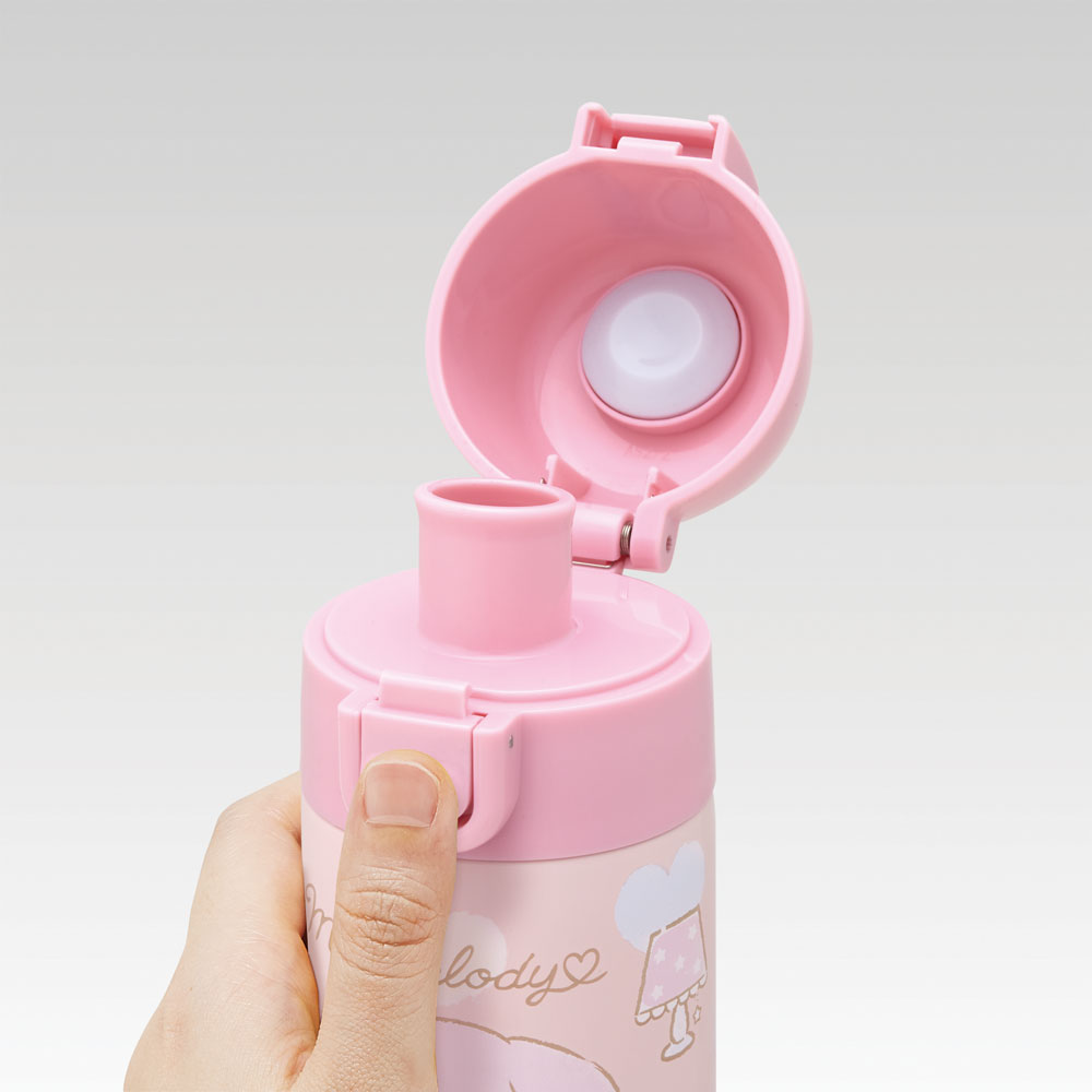 マイメロディ 常温用 直飲み 水筒 380ml 1層 ステンレス マグ