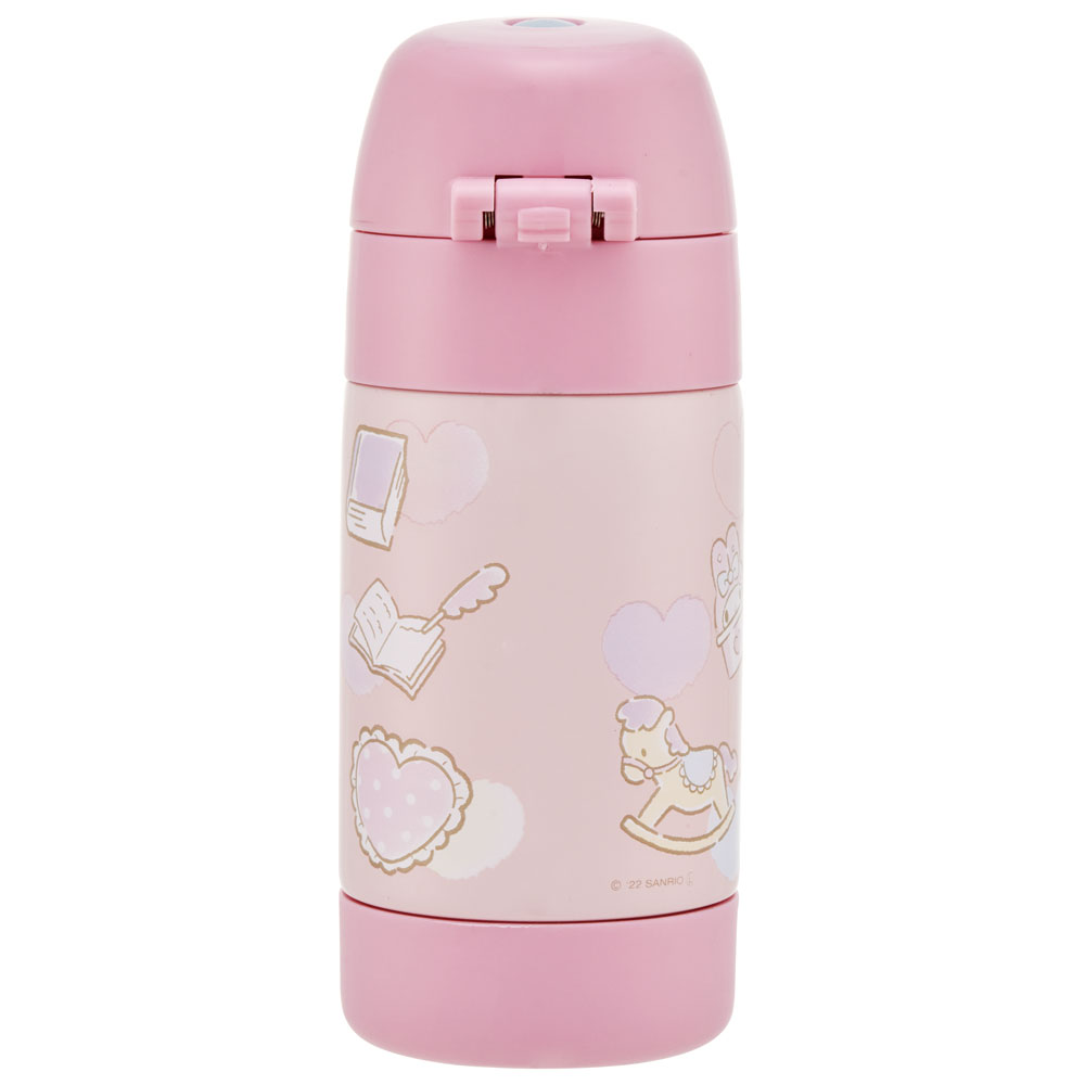 マイメロディ 常温用 直飲み 水筒 380ml 1層 ステンレス マグ