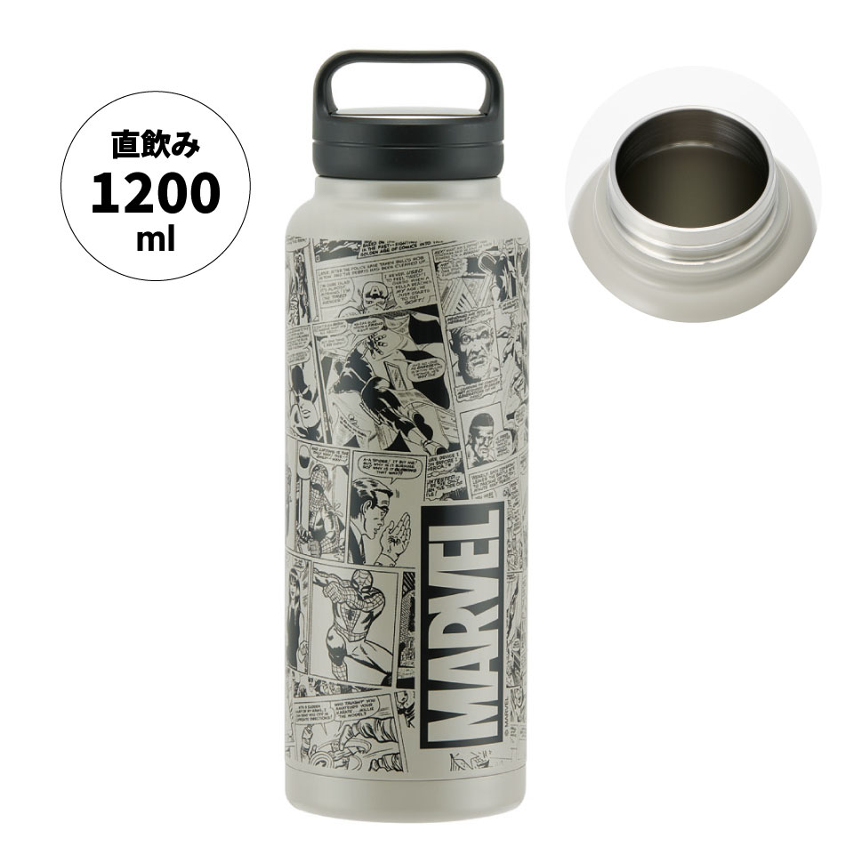 スケーター スクリューハンドルマグボトル 1200ml STSC12 (水筒