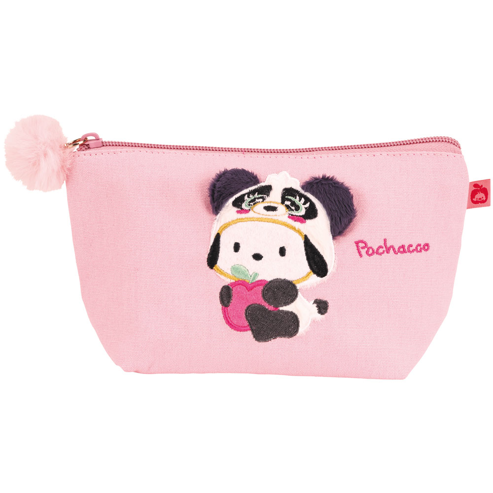 Yahoo! Yahoo!ショッピング(ヤフー ショッピング)フラット ポーチ 小物入れ 小さめ 収納 キャラクター ミニ マチあり ファスナー skater スケーター ZFP1 ポチャッコ かぶりもの サンリオ キャラクター 女の子