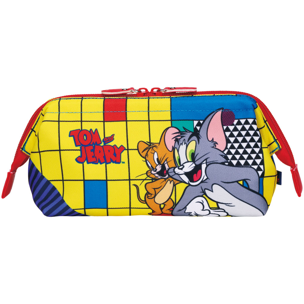 Yahoo! Yahoo!ショッピング(ヤフー ショッピング)がま口 ポーチ お出かけ 小物入れ キャラクター マチあり ZGAP1 スケーター skater トム＆ジェリー トムとジェリー 男の子 女の子
