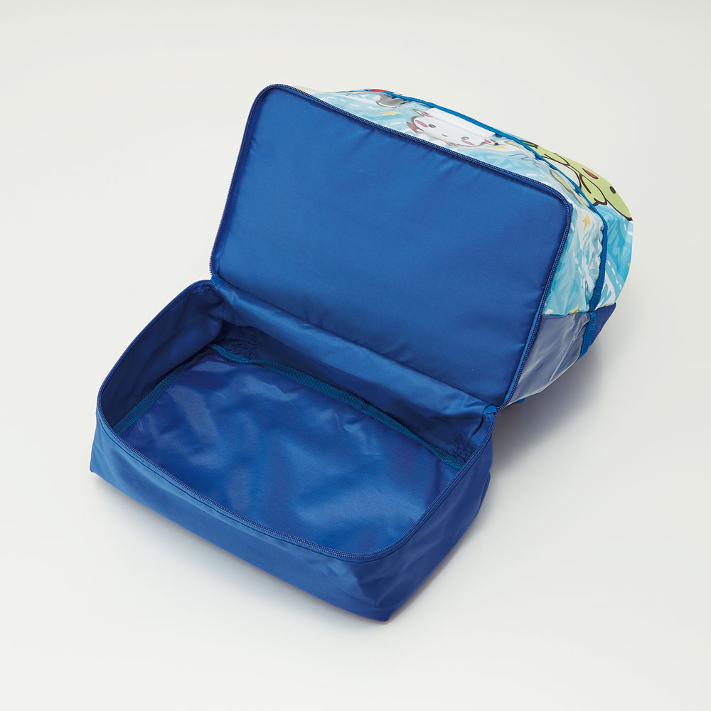 Sooty ナップサック nylon rétro bag (Blue) | Sooty clothing