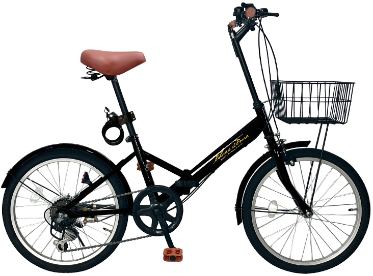 【2024年リニューアルモデル】 AIJYU CYCLE 折りたたみ自転車 20インチ 6段ギア 前カゴ LEDライト ロック錠 [AJ-0202]｜skcorp-store｜02