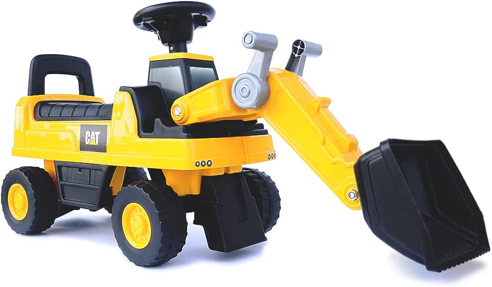 AIJYU TOYS 乗用玩具 足けり CAT ホイールローダー ショベルカー 転倒 