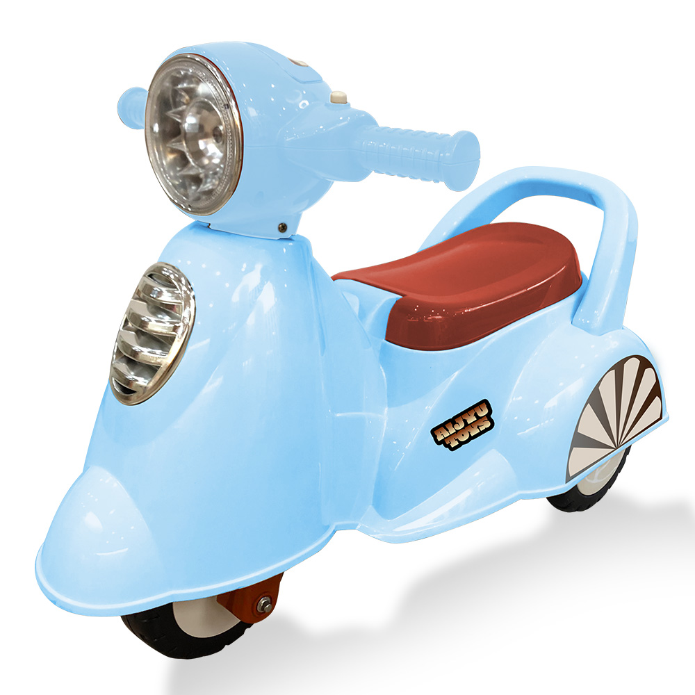 展示品 キッズバイク 足けり インテリア 9インチ？ ストライダー シャビー AIJYU TOYS（アイジュトイズ） 乗用玩具 足けり バイク レトロ