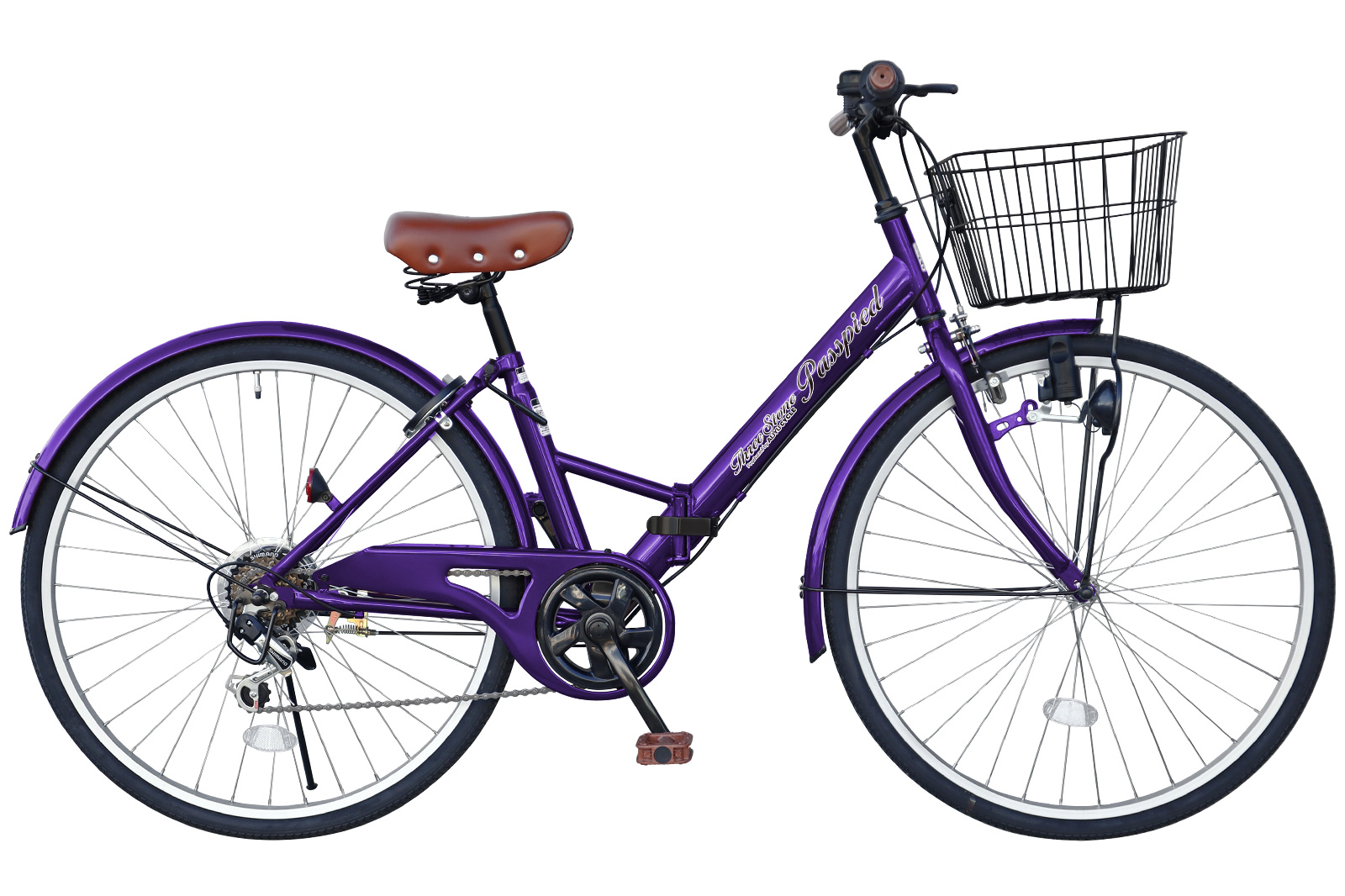 シティサイクル（色：パープル系）｜自転車車体｜自転車｜車、バイク 