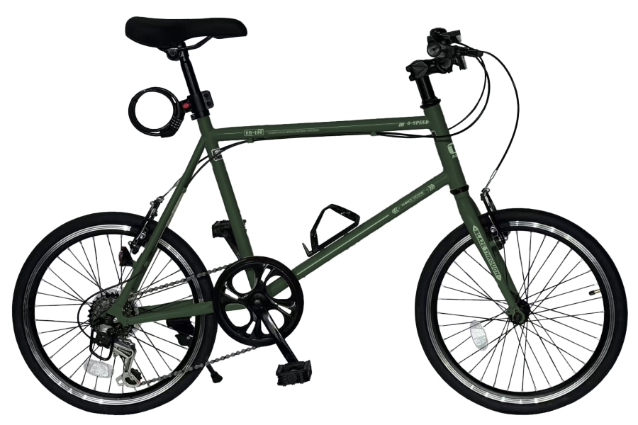 ミニベロ、小径車（折りたたみ型以外）（色：グリーン系