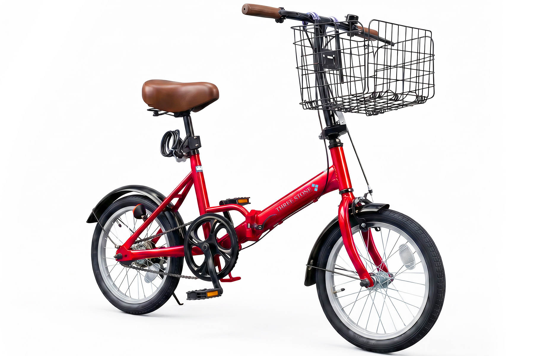折りたたみ自転車（色：レッド系）｜自転車車体｜自転車｜車、バイク