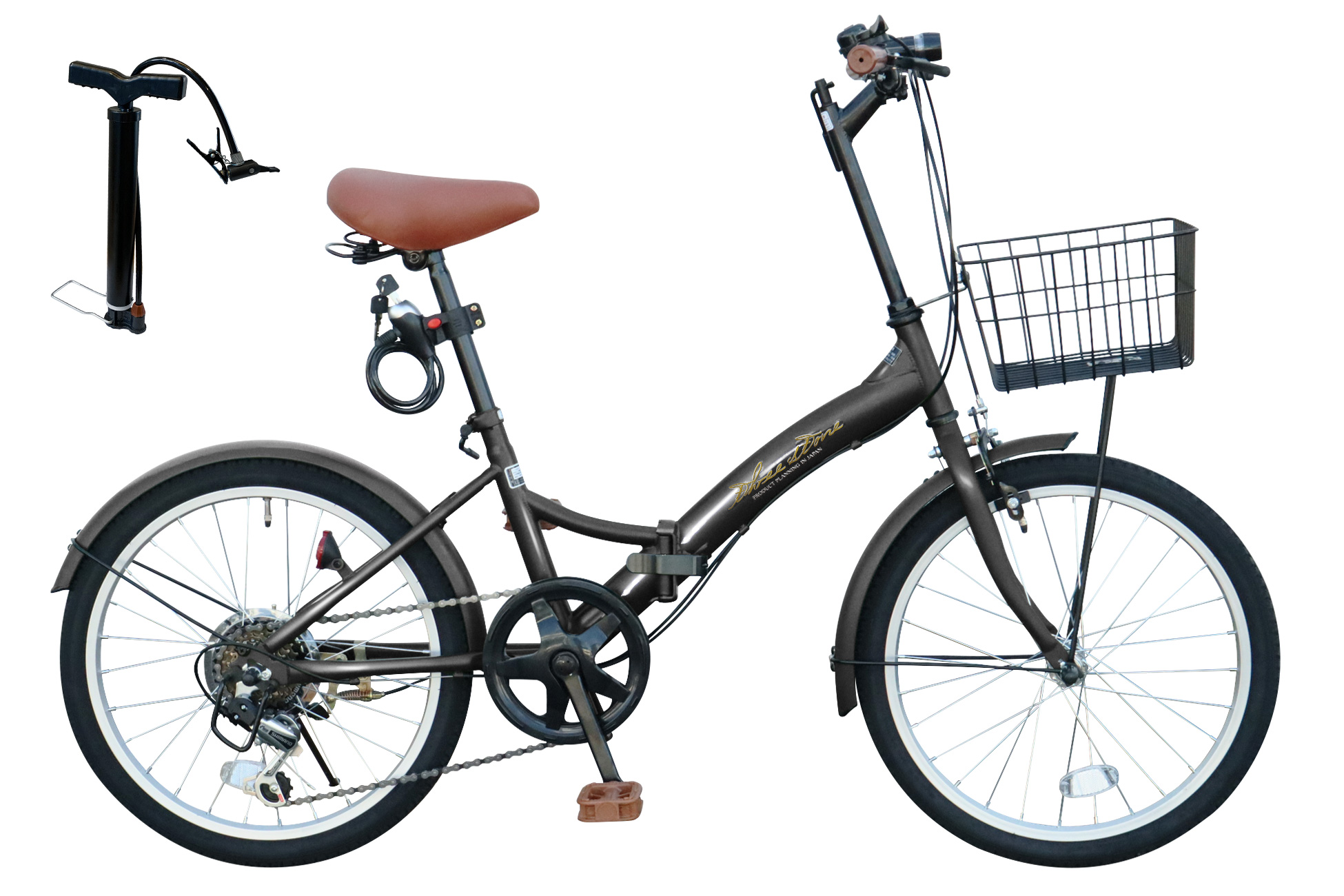 アイジュサイクル AIJYU CYCLE 折りたたみ自転車 20インチ 6段