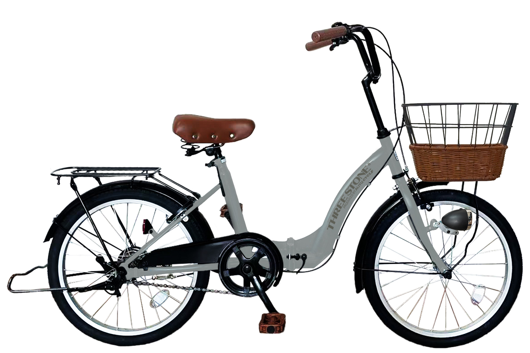 【交渉中】自転車　シティサイクル アイジュサイクル AIJYU CYCLE ノーパンクタイヤ 自転車 折りたたみ