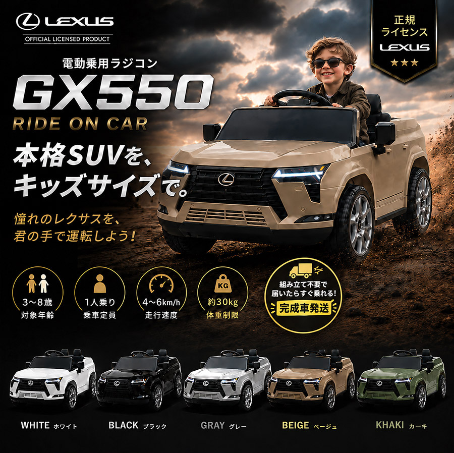 AIJYU TOYS（アイジュトイズ） [完成車発送] 新商品 乗用玩具 電動