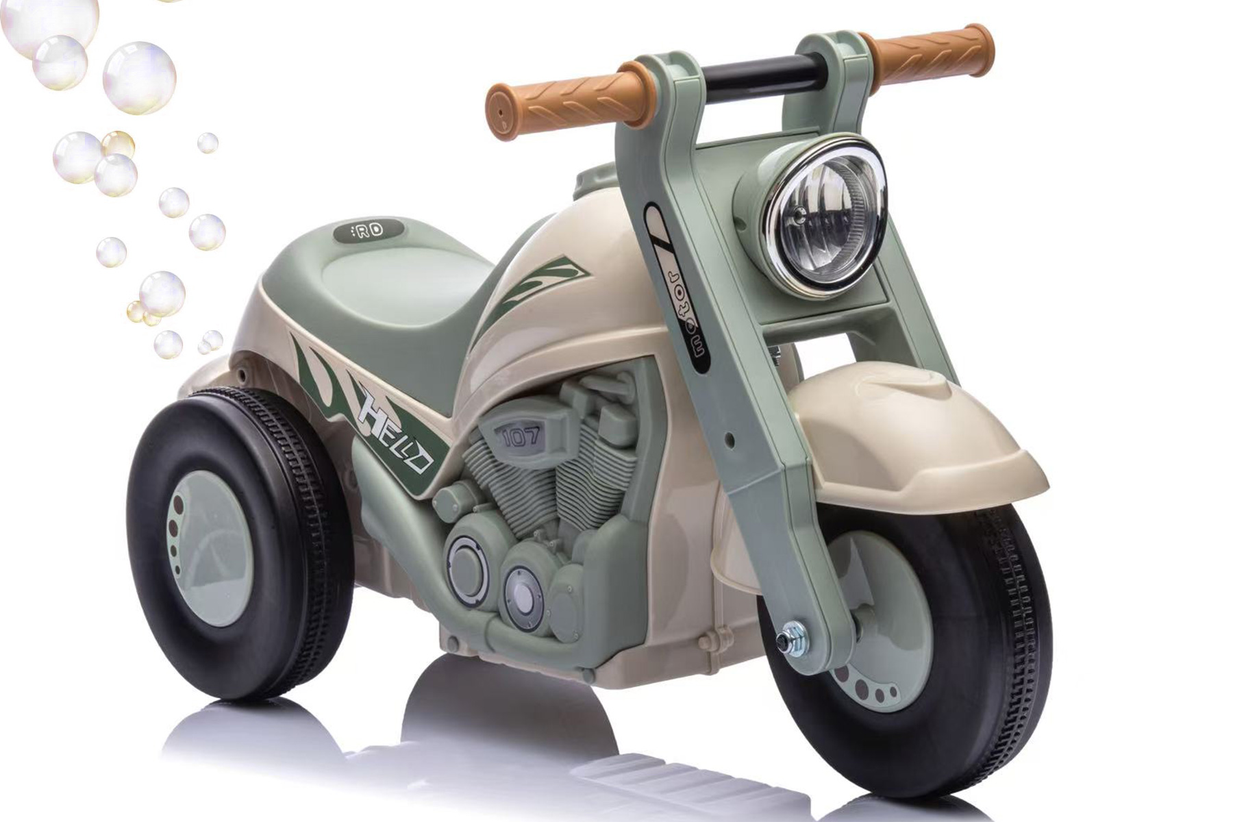 AIJYU TOYS（アイジュトイズ） 乗用玩具 バイク 足けり バブルバイク