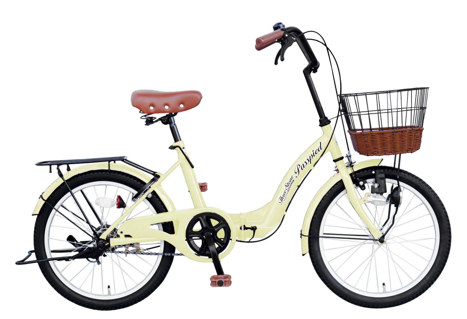 【新商品・空気入れ付き】AIJYU CYCLE シティサイクル 折りたたみ自転車 20インチ 折り畳み 自転車 荷台付き 鍵付き 両立スタンド ママチャリ [TS20M]｜skcorp-store｜09