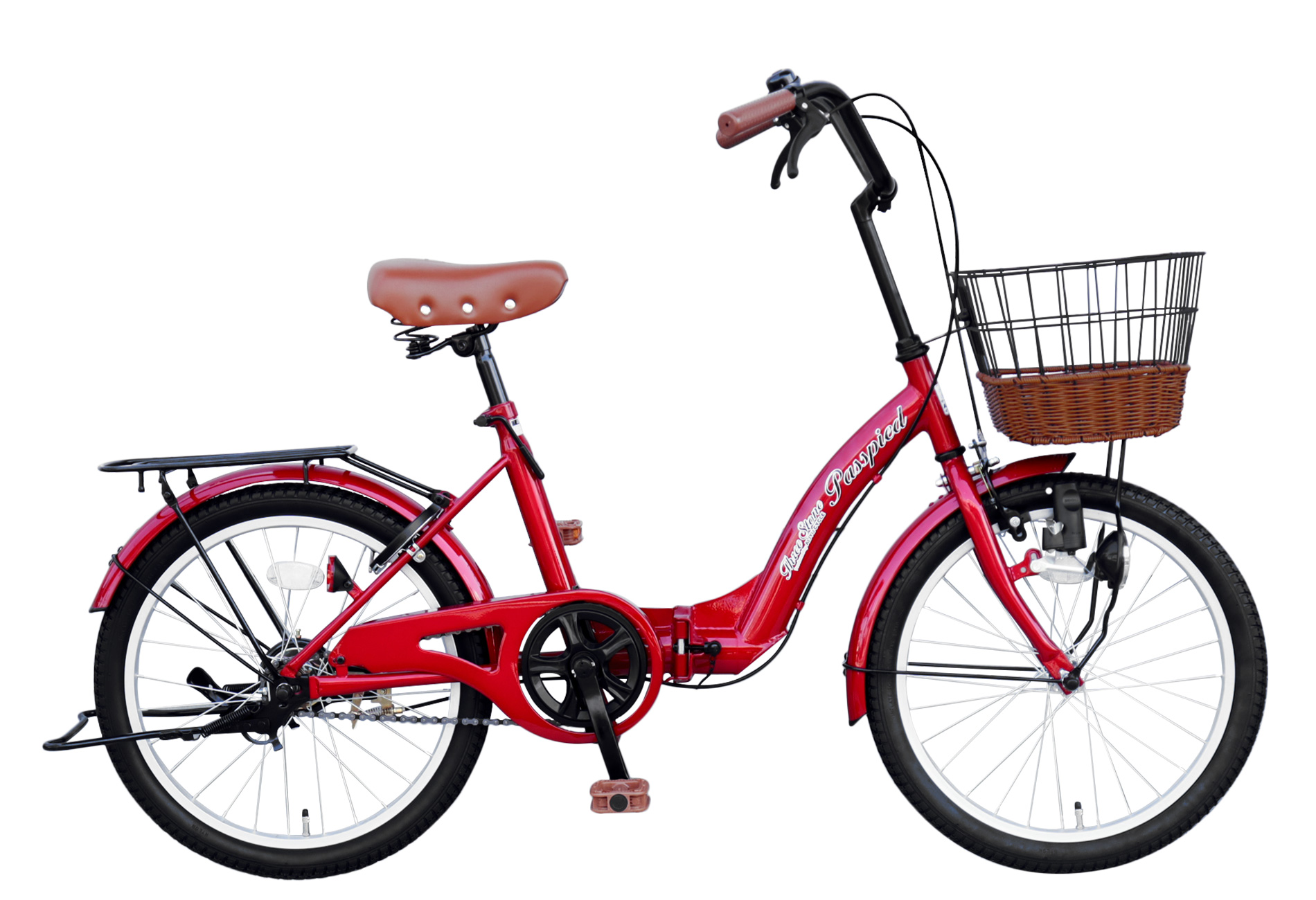 【新商品・空気入れ付き】AIJYU CYCLE シティサイクル 折りたたみ自転車 20インチ 折り畳み 自転車 荷台付き 鍵付き 両立スタンド ママチャリ [TS20M]｜skcorp-store｜08