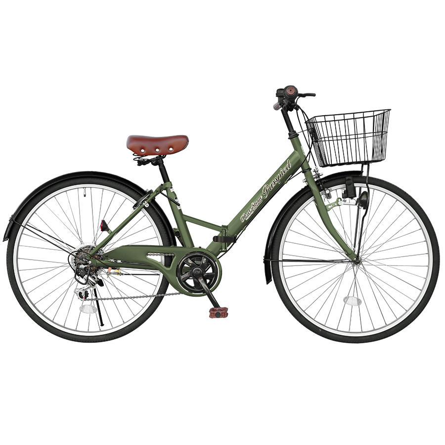 アイジュサイクル シティサイクル 自転車 折りたたみ自転車 26インチ