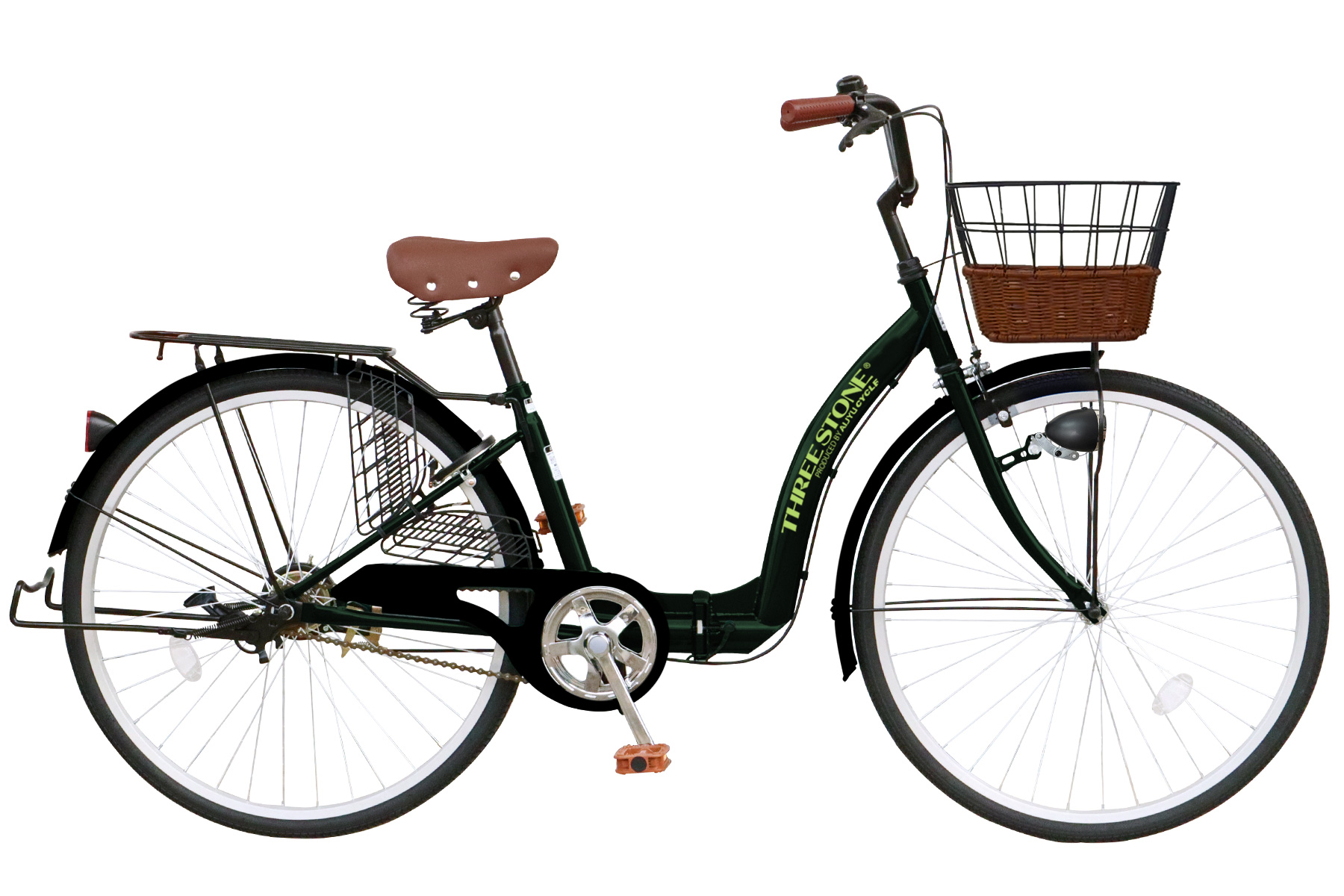 新品AIJYU CYCLE シティサイクル自転車26インチ（手渡しのみ） アイジュサイクル AIJYU CYCLE ノーパンク 自転車 シティサイクル 26