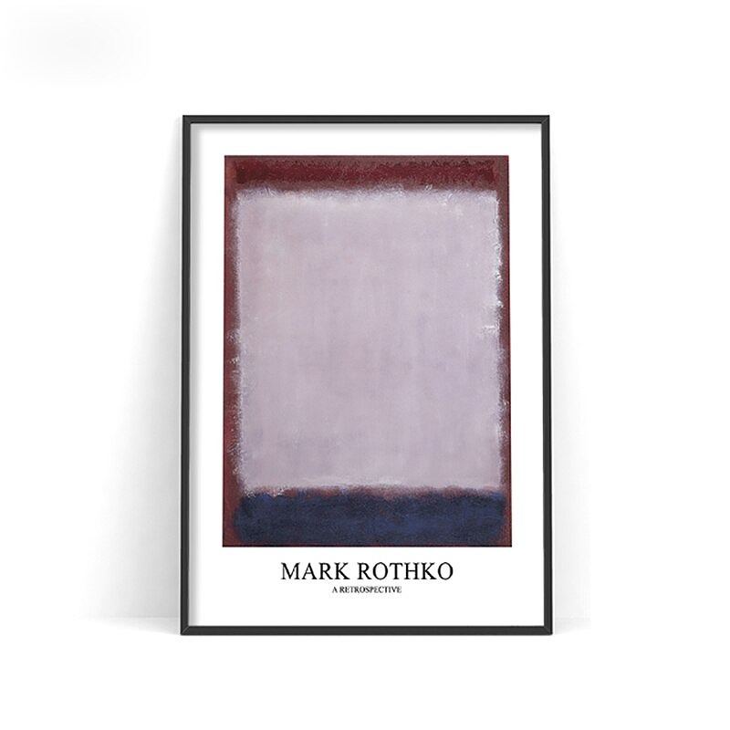 額付 アートポスター アートフレーム おしゃれ 絵画 ?マーク・ロスコ
