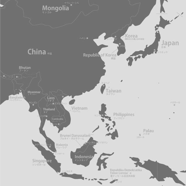 限定セールアート 世界地図 国名 首都記載 日本語と英語表記 人気のグレイ サイズ 限定セール Ska O 0013 Map スケッチ 通販 Yahoo ショッピング