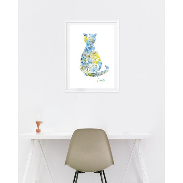 アクタスACTUS 北欧　猫　ポスター　額 北欧モダン雑貨のオンライン通販｜nest のTHE POSTER CLUB Cat
