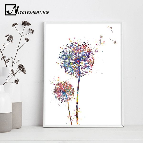 額付 アートポスター アートフレーム 北欧 カラフル植物Bタイプ