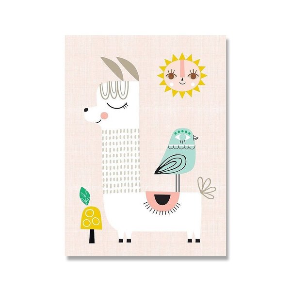 アートポスター インテリア ポスター おしゃれ 絵画 壁 北欧 イラスト 動物シリーズ アルパカ ラマ デザインno 3 A3 Ska 3 スケッチ 通販 Yahoo ショッピング