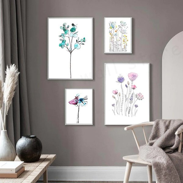 額付 アートポスター アートフレーム おしゃれ 絵画 抽象画シリーズ