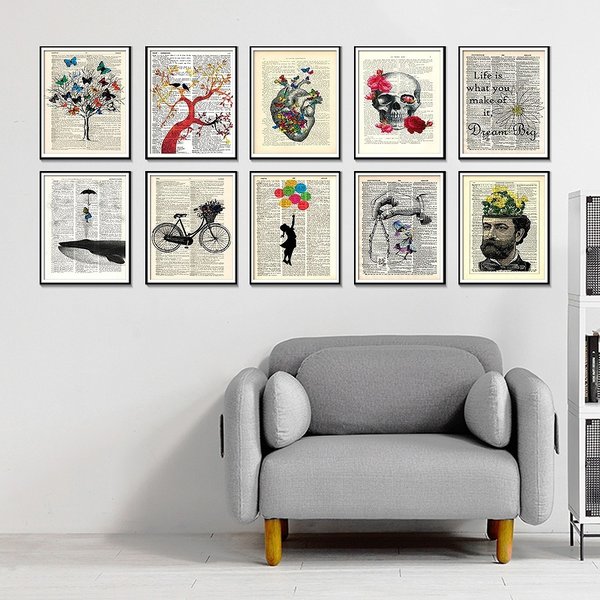 額付 アートポスター アートフレーム おしゃれ 絵画 不思議の国の