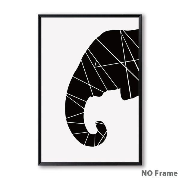 北欧 アートポスター フレーム付き モノクロ ポスター 壁掛け フレーム付き 選べる 7枚 セット ポスター 高級紙・高品質印刷