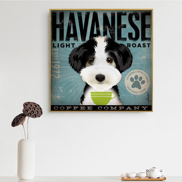 パネルアート　アート　絵画　絵　ポスター　壁掛け　額縁　ギャング　スパニエル　犬 パネルアート アート 絵画 絵 ポスター 壁掛け 額縁 ギャング